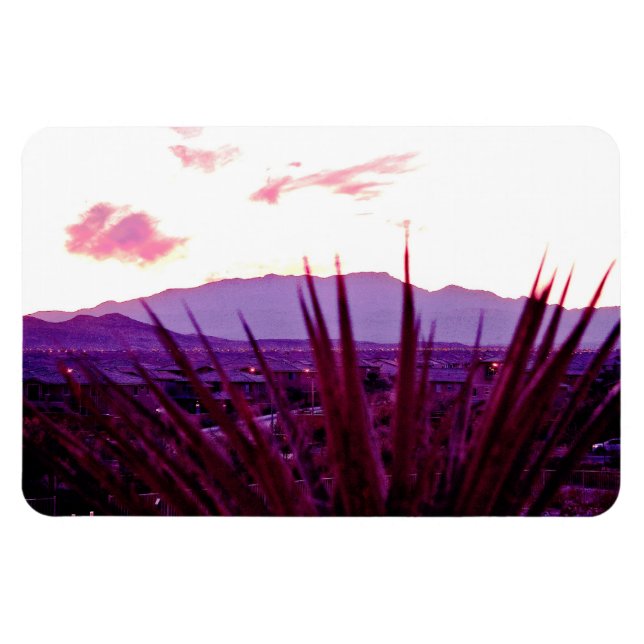 Imán Vista residencial de la línea aérea de Las Vegas # (Horizontal)