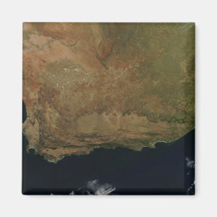 Imán Vista satelital de Sudáfrica