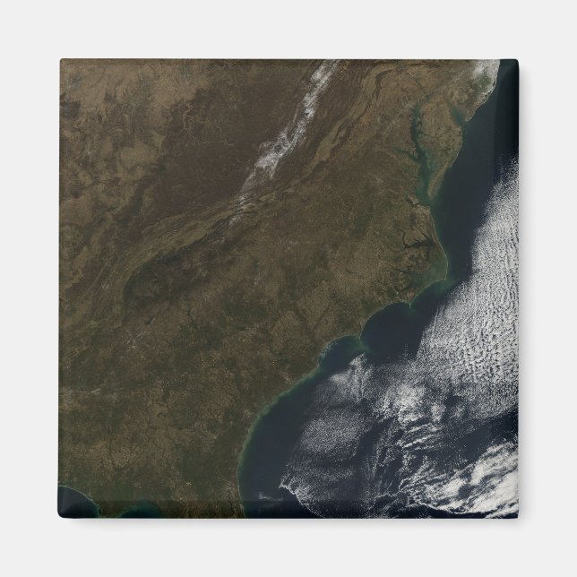 Imán Vista satelital del sureste de Estados Unidos (Frente)