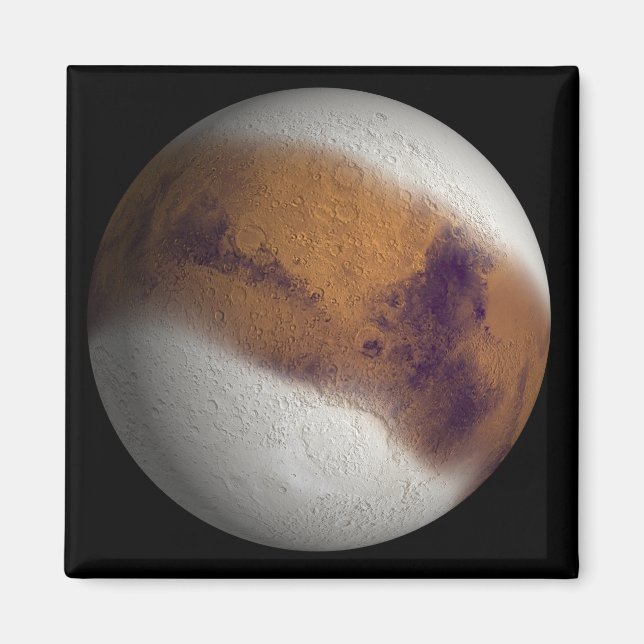 Imán Vista simulada de Marte (Frente)