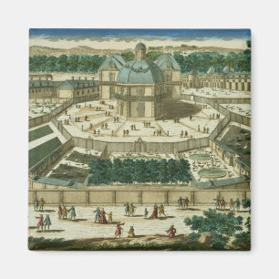 Imán Vista y perspectiva del salón de la Menagerie