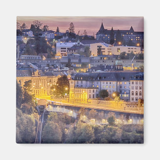 Imán Vistas a Friburgo por la noche