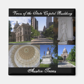 Imán Vistas al Capitolio Estatal, Austin, Texas
