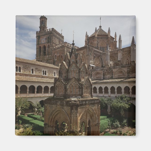 Imán Vistas al claustro mudéjar (Frente)