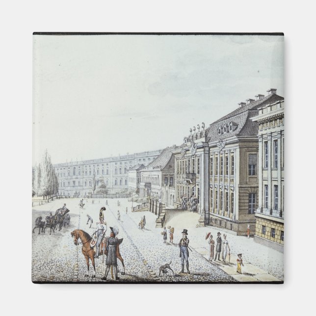Imán Vistas al Palacio Real, Berlín (Frente)
