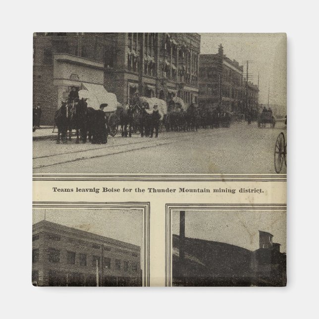 Imán Vistas, Boise, Idaho (Frente)