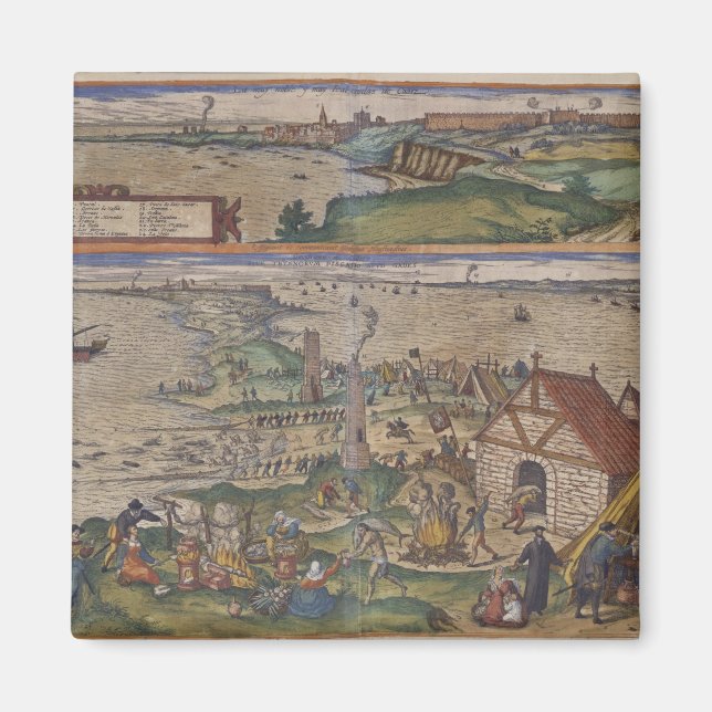 Imán Vistas de Cádiz (Frente)