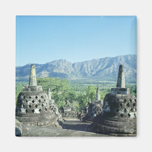 Imán Vistas de las tres terrazas circulares