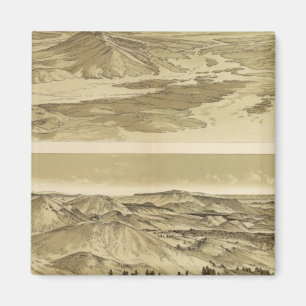 Imán Vistas desde el Monte Trumbull y el Monte Emma