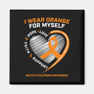 Imán Viste Naranja Yo Mismo Conciencia De Esclerosis Mú