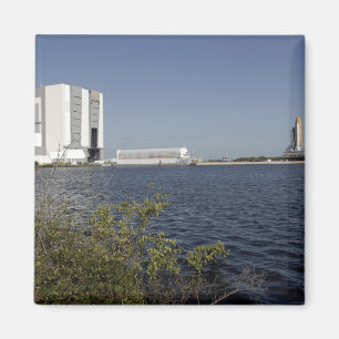 Imán Visto a través del lavabo, transbordador espacial