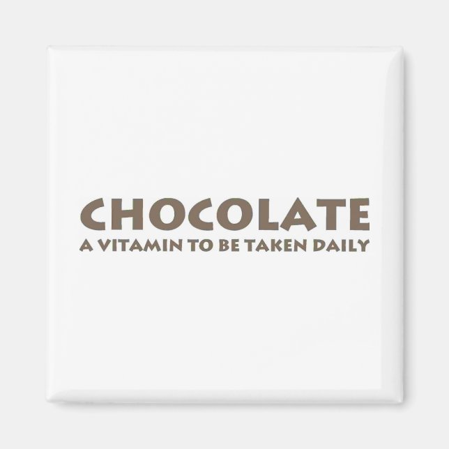 Imán Vitamina a tomar diariamente (Frente)