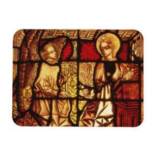 Imán Vitral que representa el anuncio, G