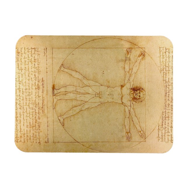 Imán Vitruista de Leonardo Da Vinci (Horizontal)