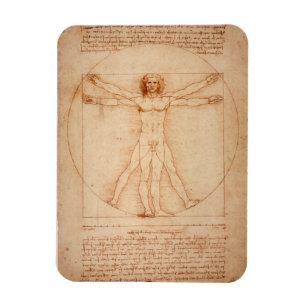 Imán Vitruísta refrigerador de Leonardo da Vinci