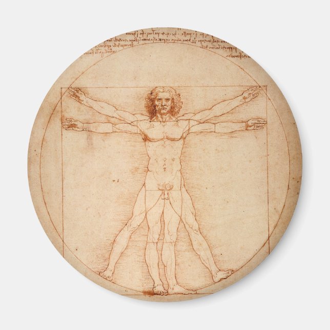 Imán Vitruviano Man (Frente)