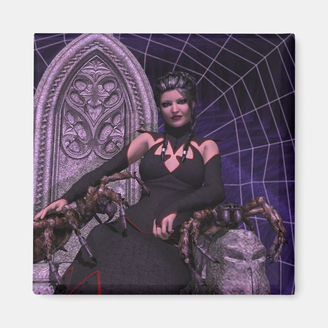 Imán Viuda negra (Frente)