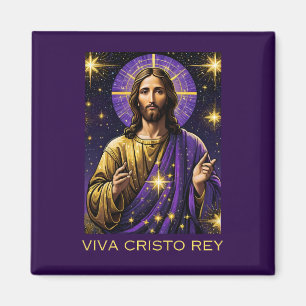 Imán Viva Cristo Rey Cristo Jesucristo Rey
