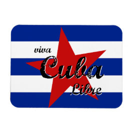 Imán Viva Cuba Libre, La Habana, Fidel Castro, Che Guev
