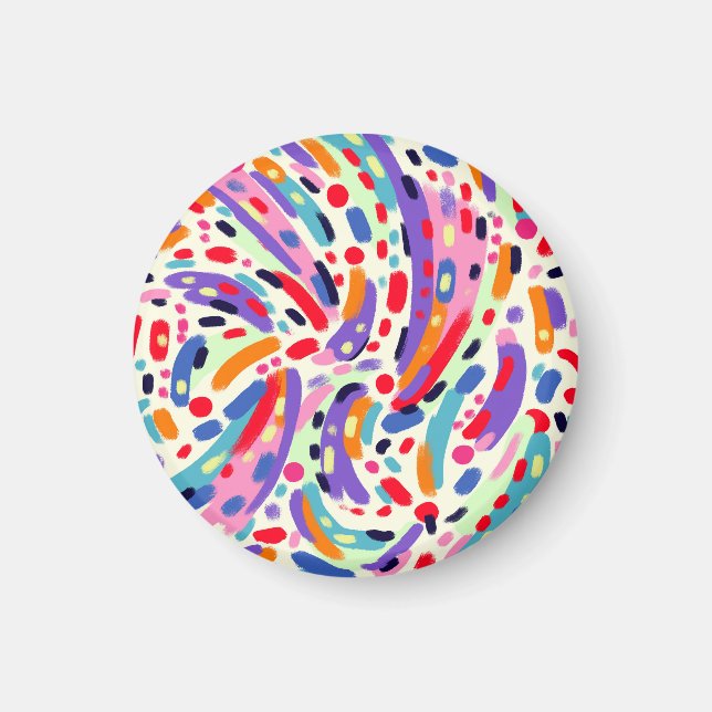 Imán ¡Viva los colores! (Frente)