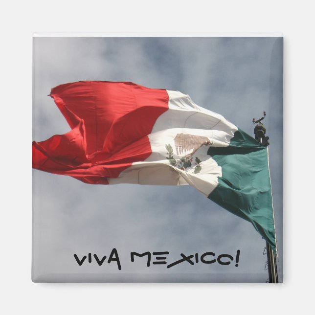 Imán ¡Viva México! (Frente)