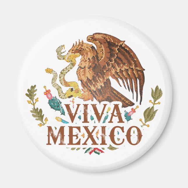 Imán Viva México (Frente)