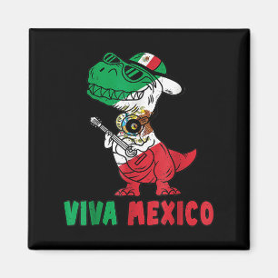 Imán Viva México Día de la Independencia Danza divertid
