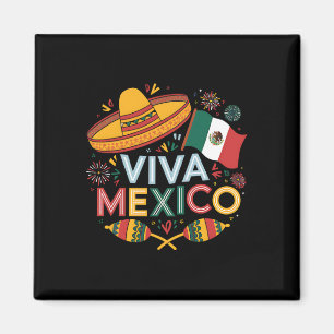 Imán Viva México Por El Día De La Independencia Mexican