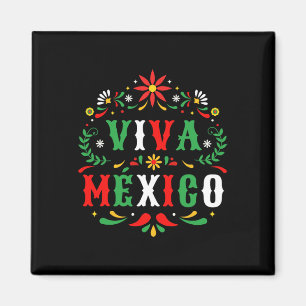 Imán Viva México Por El Día De La Independencia Mexican