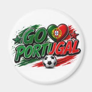Imán ¡Viva Portugal! Fan   Orgullo Portugués Fútbol