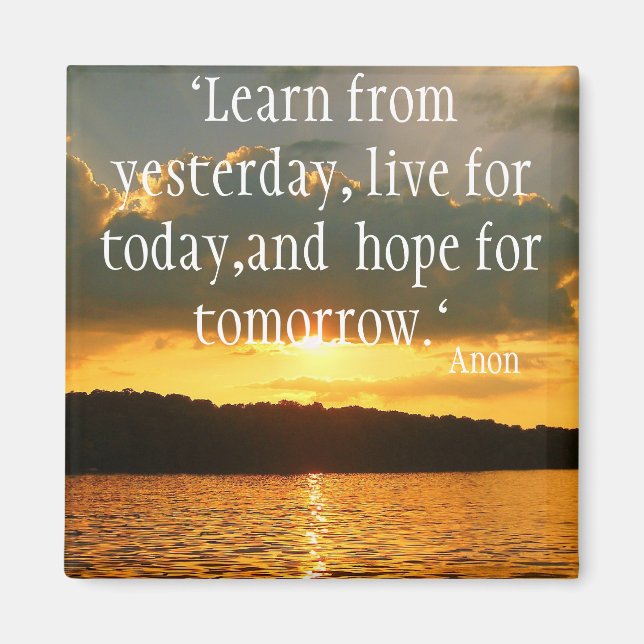 Imán Viva tu vida (Frente)