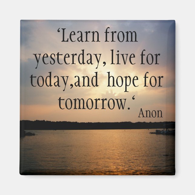 Imán Viva tu vida (Frente)