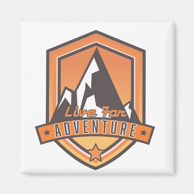 Imán Vive la aventura (Frente)