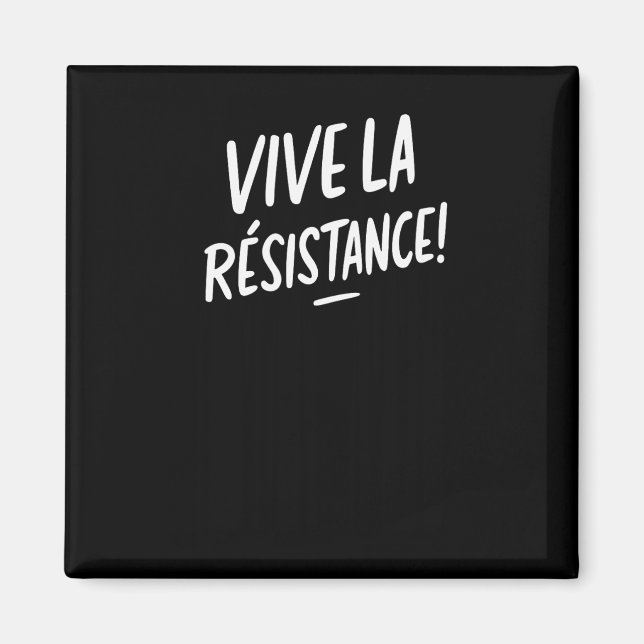 Imán Vive la resistencia a la resistencia de Trump (Frente)