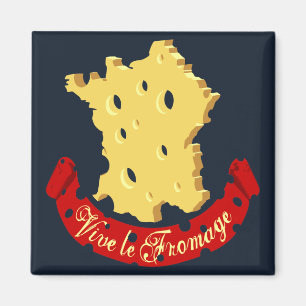 Imán Vive le Fromage