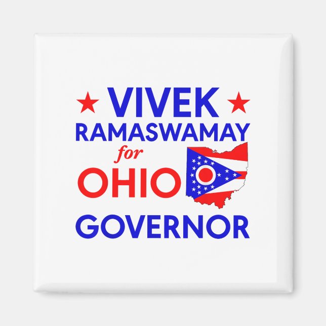 Imán Vivek Ramaswamy, Estado De Excelencia Para Ohio Go (Frente)