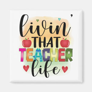Imán Viviendo Esa Vida Del Profesor - Regalo Para Los M