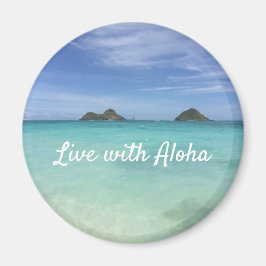 Imán Vivir con Aloha Hawaii