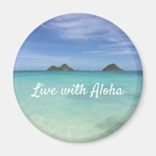 Imán Vivir con Aloha Hawaii