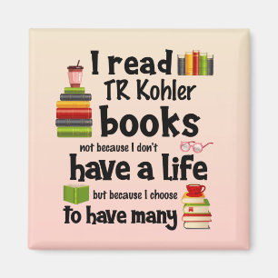 Imán Vivo muchas vidas leyendo los libros de TR Kohler