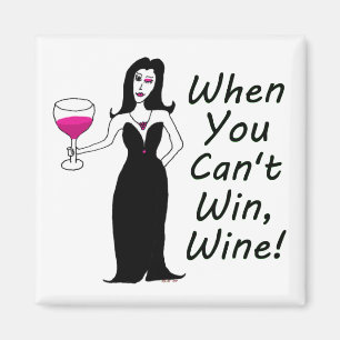 Imán Vixen del vino simplemente travieso cuando usted