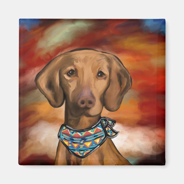 Imán Vizsla del Suroeste (Frente)