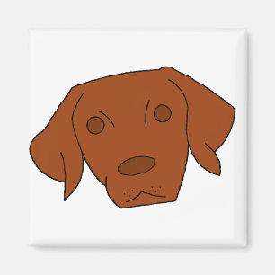 Imán Vizsla lindo