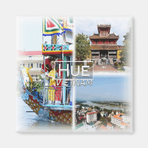 Imán VN0013 Asia, Vietnam, Hue, nevera 