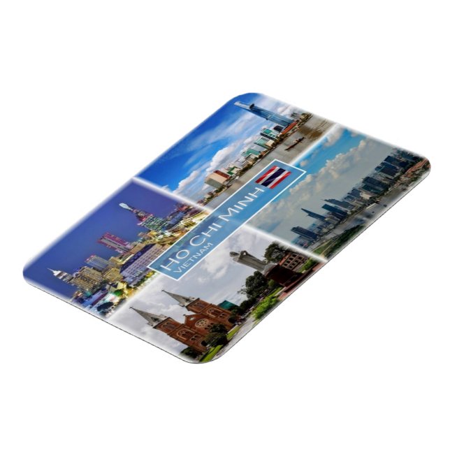 Imán VN Vietnam - Ciudad Ho Chi Minh Saigon - (Lado Izquierdo)