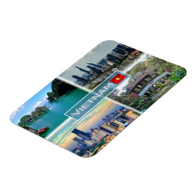 Imán VN Vietnam - Ha Long Bay - (Lado Izquierdo)