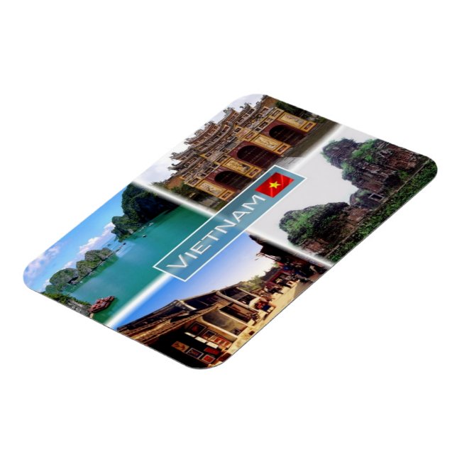 Imán VN Vietnam - Unesco - (Lado Izquierdo)
