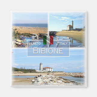 Imán VNT022 BIBIONE, Mosaic, Veneto, Italia, Fridge