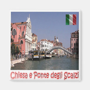 Imán VNT038 VENECIA, Panorama, Véneto, Italia, Fridge