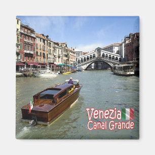 Imán VNT040 VENECIA, Panorama, Véneto, Italia, Fridge